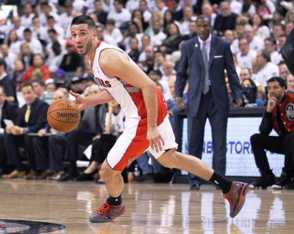 Toronto Raptors star Greivis Vasquez will be one the athletes taking part in the one-year-to-go celebrations in Toronto next month ©Getty Images 