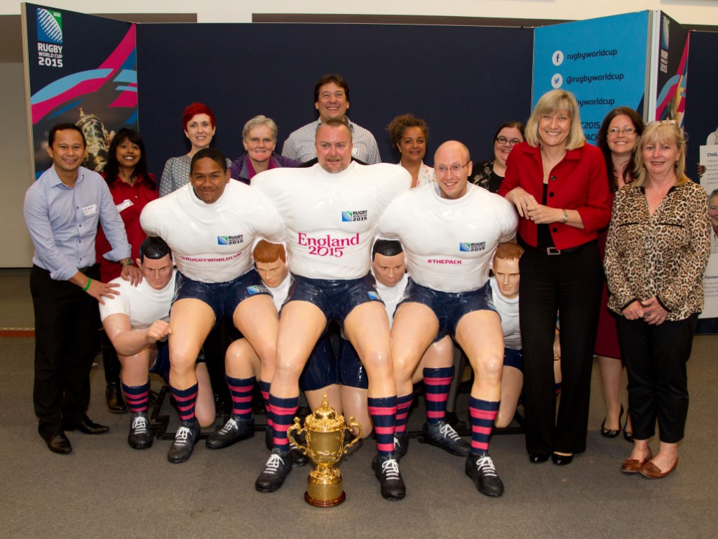 Try Outs are underway to determine the 6,000 volunteers for the 2015 Rugby World in England ©England 2015