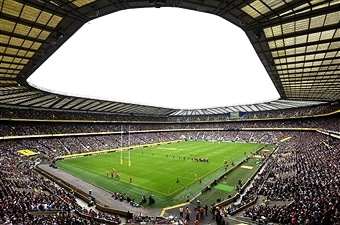 Twickenham Stadium is set to get a new LED lighting system in time for next year's Rugby World Cup ©Getty Images 