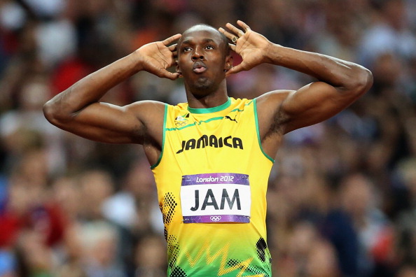 Usain Bolt has told fans he is available to compete at Glasgow 2014 ©Getty Images