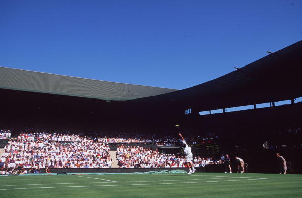Wimbledon was most definitely not one of Frank Keating's favourite haunts ©Popperfoto/Getty Images