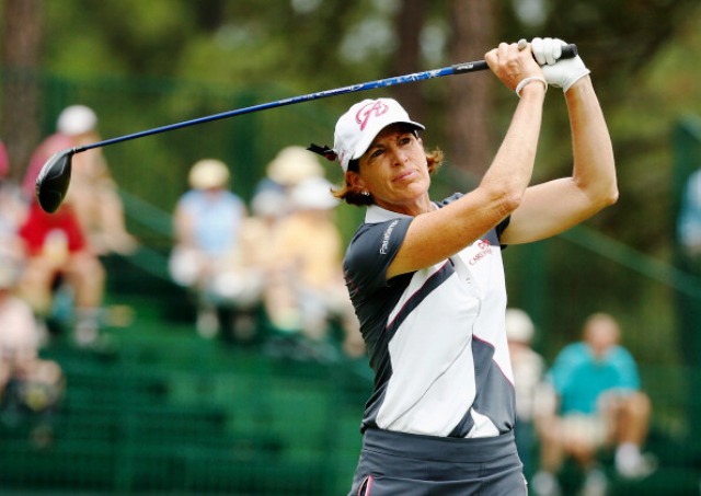 A superb round of 66 has put veteran Juli Inkster in contention for a third win at the US Women's Open ©Getty Images 