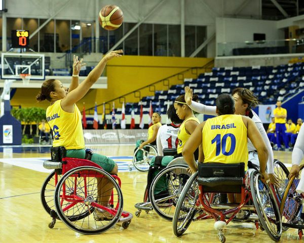Brazil finished the group stages in Toronto without a win after losing out to China today ©Wheelchair Basketball Canada