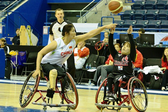 China recovered from an opening day defeat to inflict a second successive loss on neighbours Japan ©Wheelchair Basketball Canada