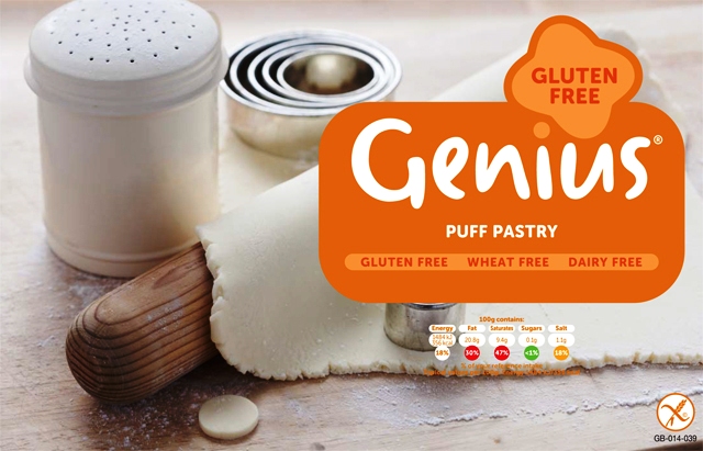 Genius products will be available as part of the Glasgow 2014 Commonwealth Games Food Charter ©Genius Gluten Free