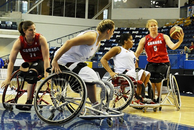 Hosts Canada have been in impressive form so far this week in Toronto ©Wheelchair Basketball Canada