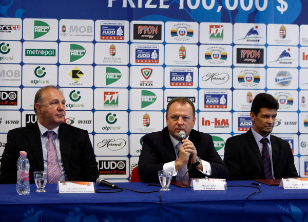 Marius Vizer, President of the International Judo Federation, has praised the inaugural Budapest Grand Prix and backed their bid to host the 2017 World Championships ©IJF
