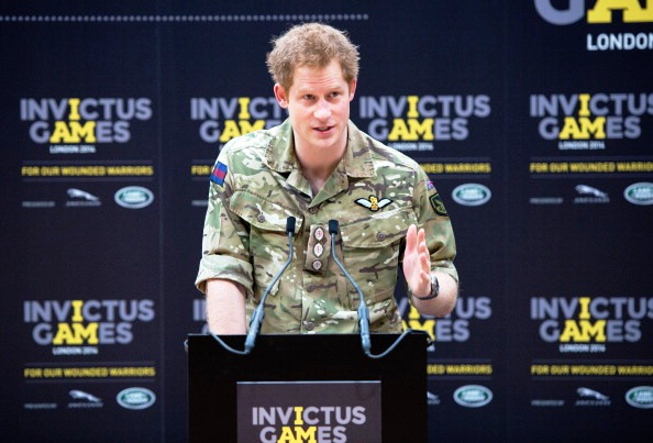 More than 300 members of the Armed Forces will volunteer at the inaugural Invictus Games which are backed by Prince Harry ©Getty Images 