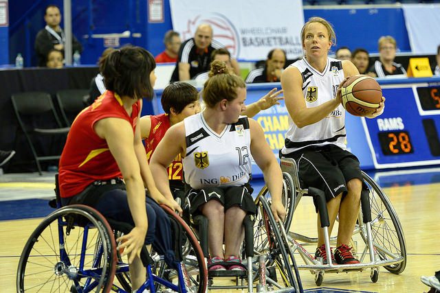 Paralympic champions Germany have proven their class so far in Toronto with four wins from four matches ©Wheelchair Basketball Canada