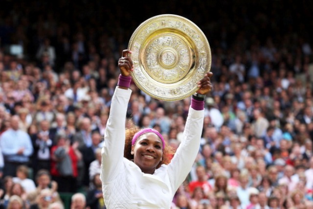 Serena Williams is chasing a sixth Wimbledon crown this year ©Getty Images 