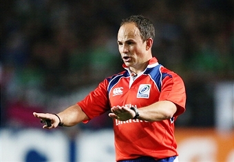 South African Jaco Peyper will take charge of the opening match of the 2014 Rugby Championship ©Getty Images 