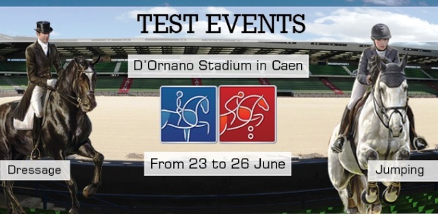 The D'Ornano Stadium in Caen will host a four-day test event this week ahead of the World Equestrian Games ©FEI