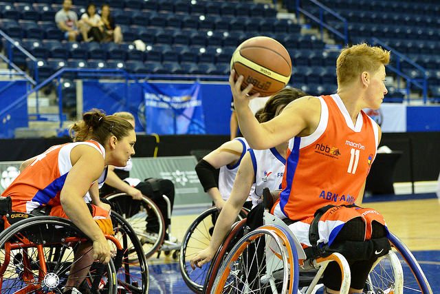 The Netherlands secured their fourth win in Toronto with an impressive performance against defending champions the United States ©Wheelchair Basketball Canada