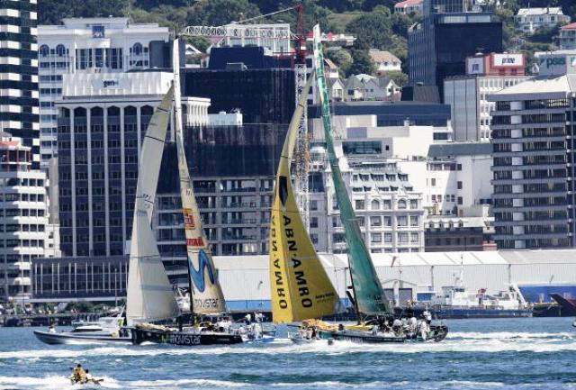 Wellington Harbour will provide the backdrop for next year's World Water Ski Racing Championships ©Getty Images 