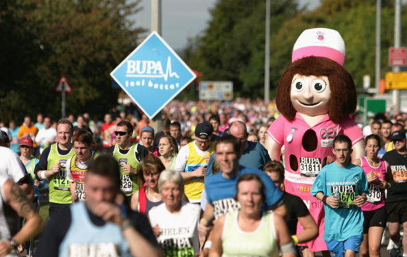 The Great North Run will celebrate its millionth finisher this year ©Getty Images