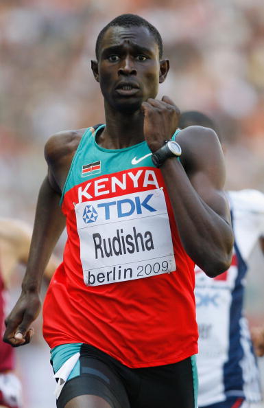 David Rudisha, Kenya's world 800m record holder, finished seventh in his first race after a year's absence with injury ©Getty Images