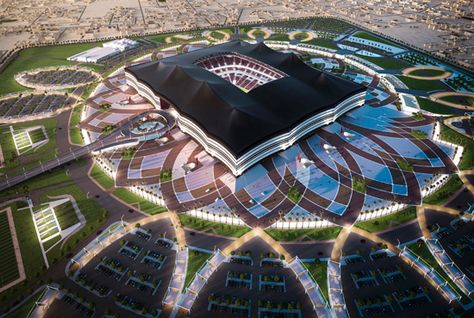 The proposed Al Bayt Stadium will host one of the semi-finals when Qatar hosts the 2022 FIFA World Cup ©Qatar2022