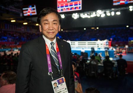 AIBA President C K Wu wants to evaluate the situation before he backs the idea of big names like Wladimir Klitschko and Manny Pacquiao competing at Rio 2016 ©AIBA