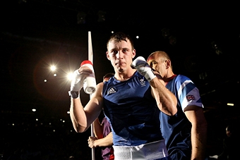Welsh boxer Fred Evans has been banned from competing at Glasgow 2014 ©Getty Images