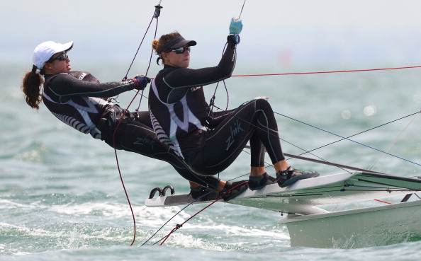 Alex Maloney and Molly Meech have become the latest to slam the Guanabara Bay course ©AFP/Getty Images