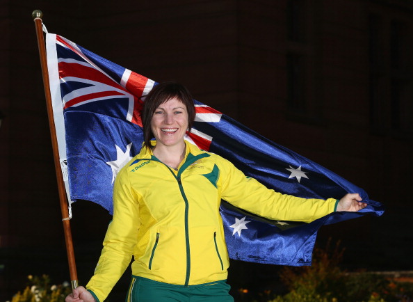 Anna Meares will carry the Australian flag at Glasgow 2014 ©Getty Images