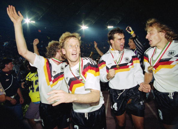 Argentina have faced Germany twice before at a World Cup Final, most recently in 1990 when Germany won 1-0 ©Getty Images