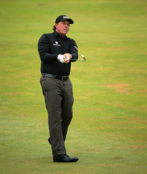 Defending champion Phil Mickelson is in confident mood heading to Royal Liverpool ©Getty Images 