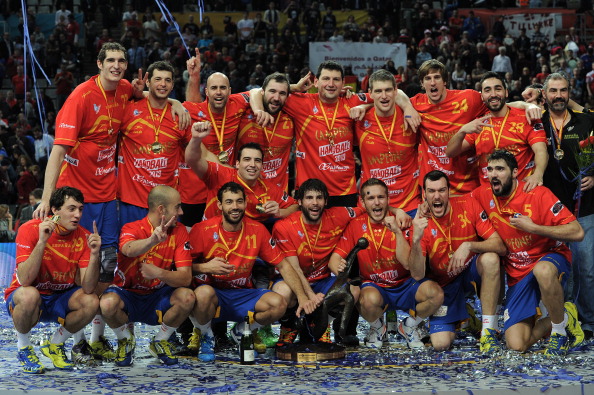 Defending world champions Spain are in pot one for the 2015 Men's Handball World Championship draw event ©Getty Images