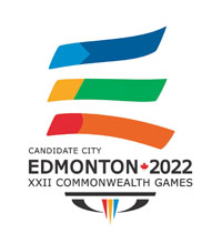 Edmonton 2022 has launched its bid logo and appointed a chairman for its Commonwealth Games bid ©Edmonton 2022 