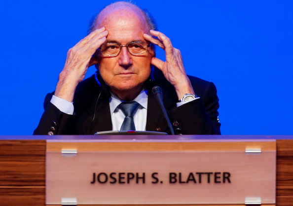 FIFA President Joseph Blatter is expected to run for another term, but leading figures in UEFA have called on him to step down ©Getty Images
