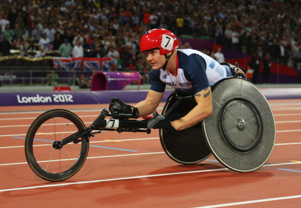 Four-time London 2012 gold medal winner David Weir will be among the largest ever total of Paralympians competing in a Commonwealth Games in Glasgow ©Getty Images