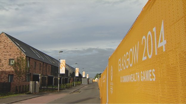The Commonwealth Games Village for Glasgow 2014 is claiming to be the best in history ©Glasgow 2014