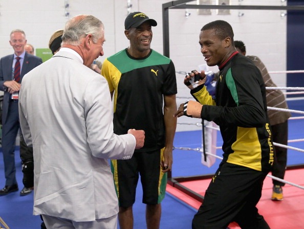 Prince Charles gets ready to throw a knockout punch