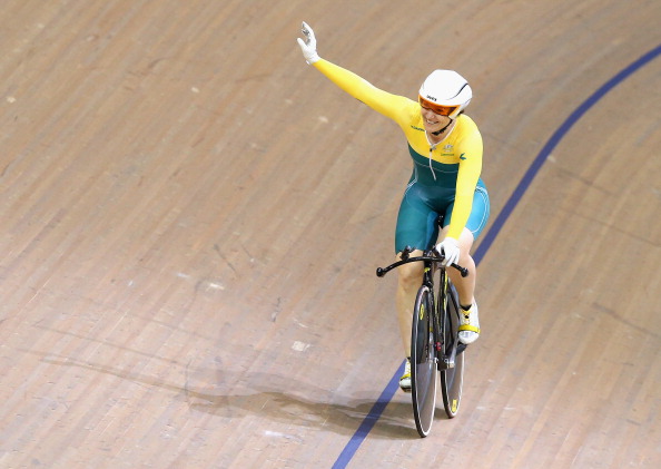 Anna Meares helped Australia to a great opening day in the track cyclign with gold in the womens 500m time trial ©Getty Images