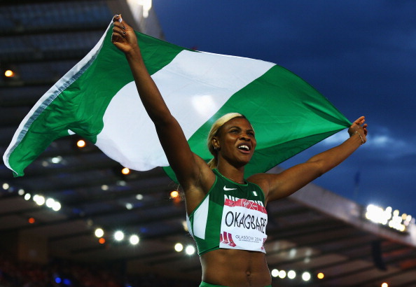Blessing Okagbare of Nigeria won the women's 100m in convincing fashion ©Getty Images 