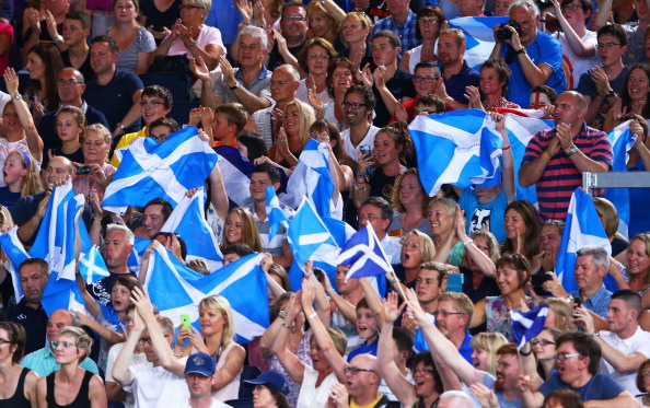 Despite partisan home support. sport has firmly trumped politics in Glasgow ©Getty Images