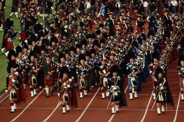 Edinburgh 1986 bore striking similarities to the Opening Ceremony in the Scottish capital 16 years earlier ©Getty Images 