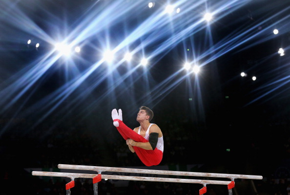 England dominated to win double gold in the gymnastics team events ©Getty Images