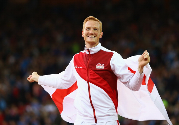 Greg Rutherford sealed a historic gold at Hampden Park tonight ©Getty Images