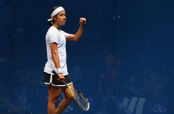 Nicol David proved too strong for Laura Massaro today as she strolled to a 3-0 victory in the women's singles ©Getty Images