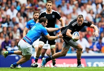 Scotland and New Zealand played out a thriller at Ibrox Stadium today in the Commonwealth Games ©Getty Images 
