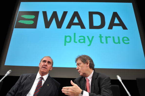 The information about the "false positive cases" was included in a report by WADA director general David Howman (right) ©AFP/Getty Images