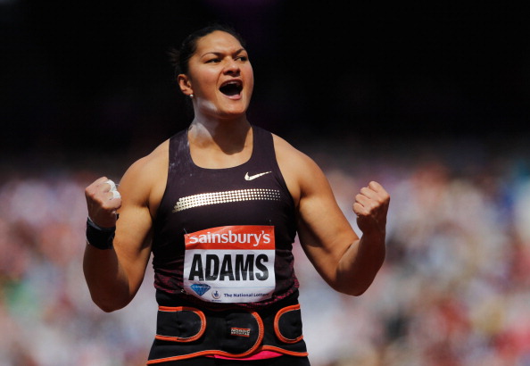 Valerie Adams will carry the New Zealand flag ©Getty Images