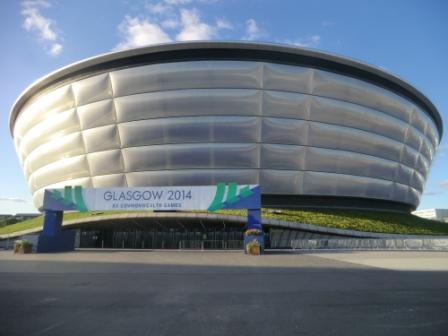 Gymnastics and netball finals will take place in the Hydro Arena ©Philip Barker