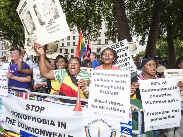 Homosexuality is a criminal offence in the vast majority of Commonwealth countries ©AFP/Getty Images