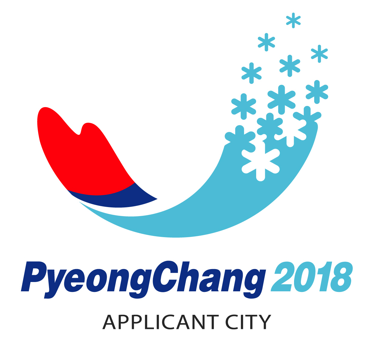 It may not have been the most conventional way of choosing a logo, but this is the design Pyeongchang used to push its bid for the 2018 Games ©Pyeongchang 2018