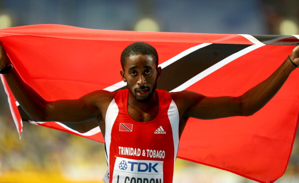 Jehue Gordon has been named on the Trinidad and Tobago athletics squad for the Glasgow 2014 Commonwealth Games ©Getty Images