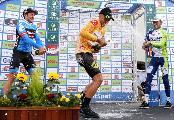 Jonathan Tiernan-Locke had briefly been the first Tour of Britain winner since 1993 ©Getty Images