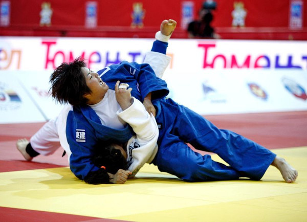 Kanae Yamabe secured one of Japan's five gold medals of the Tyumen Judo Grand Slam ©IJF