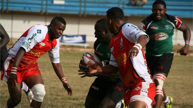 Kenya beat Madagascar 34-0 to maintain its 100 per cent record at the Africa Cup Division 1A Rugby World Cup 2015 qualifying tournament ©IRB